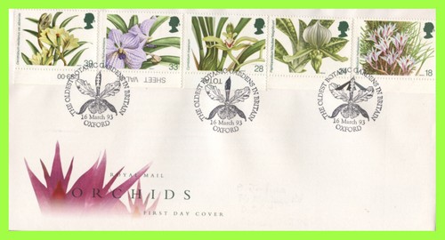 1993 orchids set - g.b.,