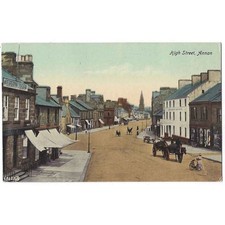ANNAN High Street Postcard by Valentine, Unused