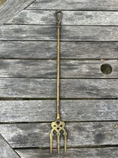 Vintage Brass Toasting Fork