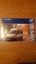 PEUGEOT BOXER MINIBUS (12 & 15 SEATER) BROCHURE 1994 1995. EXCELLENT CONDITION