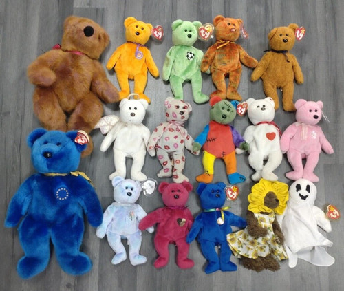 X16 beanie baby joblot - x16,