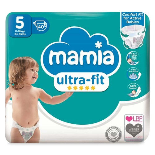 Mamia nappies pack size - mamia, 5