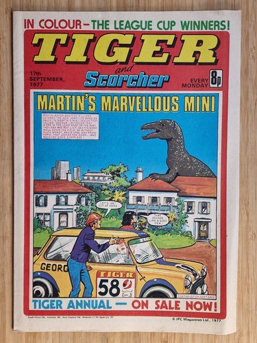 Tiger and scorcher issue - and,