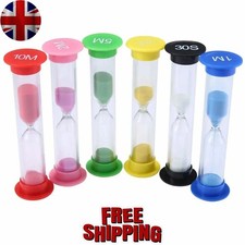 6pcs sand timer set colorful - sand,