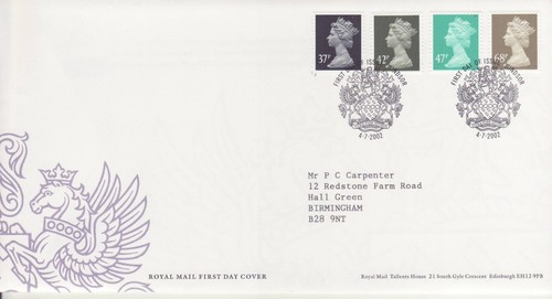 Stamps first day cover - gb,