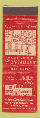 Matchbook cover carlson - matchbook, fuel