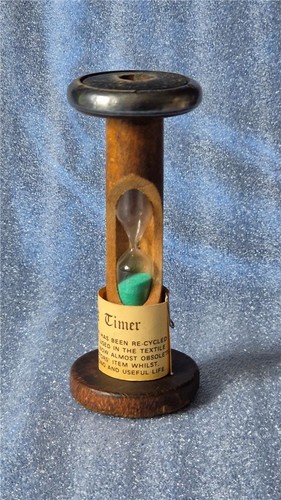 Vintage egg sand timer - vintage,