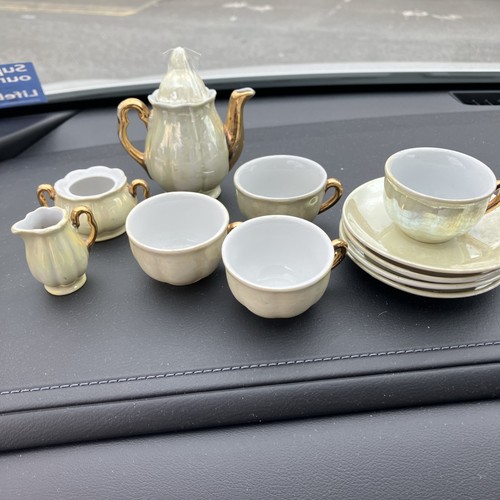Vintage miniature tea - miniature,