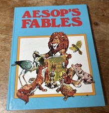 Aesop’s Fables Hardback Book Vintage 1978 Illustrated Book