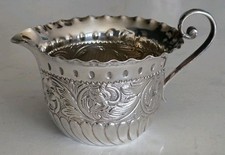 Antique sterling silver cream - sterling,