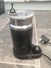 Nespresso Aeroccino 3 Electric Milk Frother  Hot And Cold Milk Option & Base!