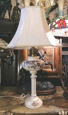 Vintage French Oil Lamp