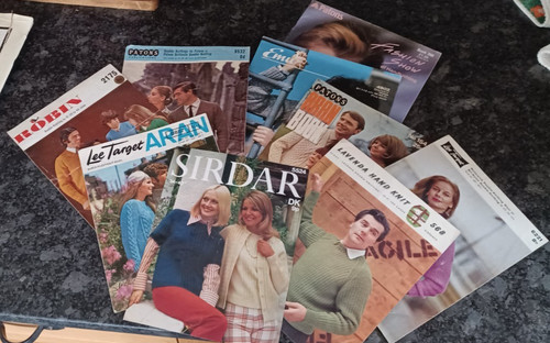Vintage knitting patterns - vintage,