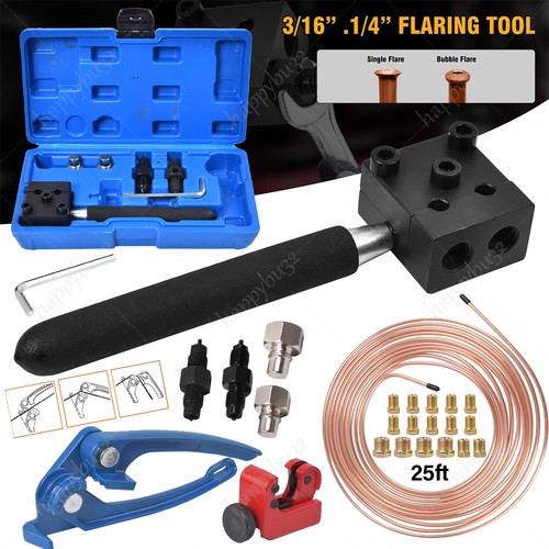 4 brake pipe flaring - 3/16", /4"