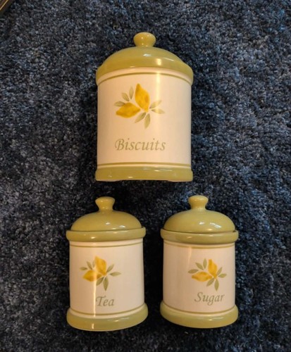 Tea sugar containers - containers, and