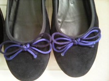 NEW Riva Wedge Navy Shoes Size