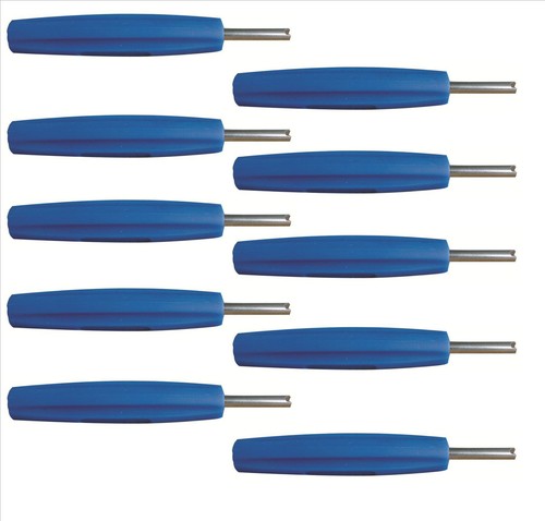 Tyre valve core - core, tools
