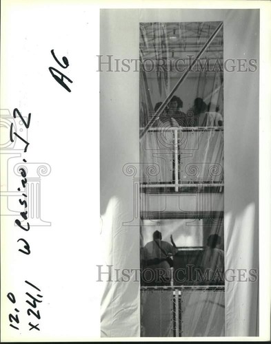 1995 press photo river - press,