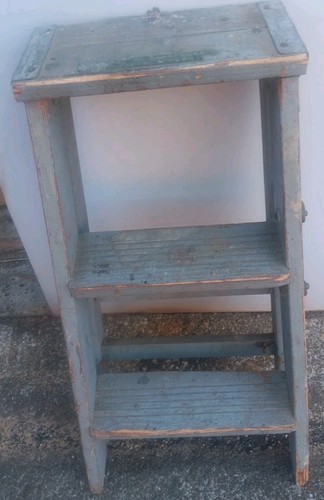 Vintage two foot wooden - two,