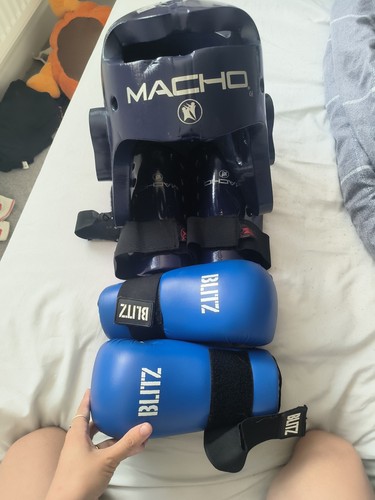 Taekwondo sparring kit unisex - kit,