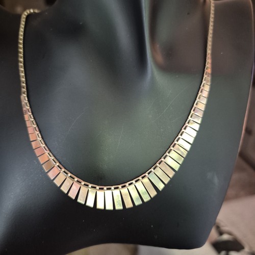 Stylish fringe necklace 9ct - fringe,
