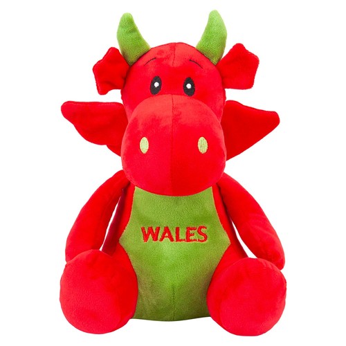 Red dragon soft toy cute - soft,