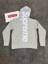 Supreme Grey Hoodie Size Small