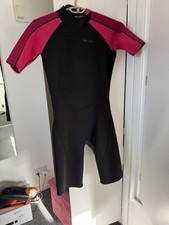 Mountain Warehouse Shorty UK 16-18 black short sleeves wetsuit