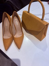 Mustard High Heel Shoes Size 7