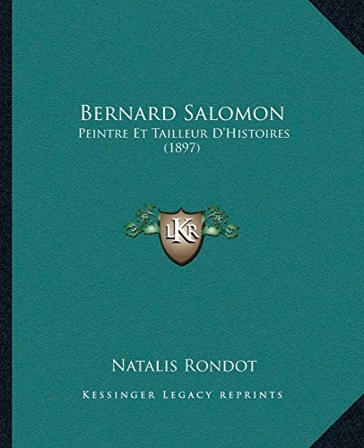 Bernard salomon peintre et - bernard,