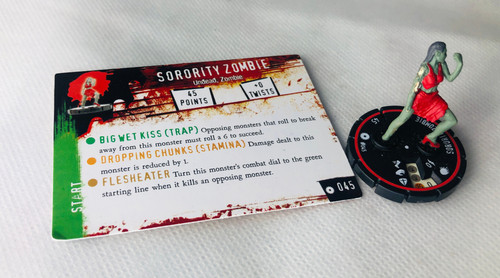Horrorclix sorority zombie - horrorclix,
