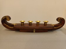 Vintage Unusual Wooden Gondola