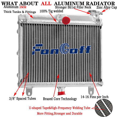 Full aluminium radiator for - radiator,