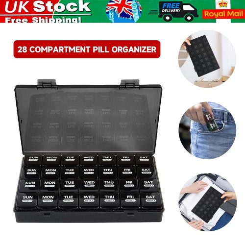 Day pill organiser monthly - 28,