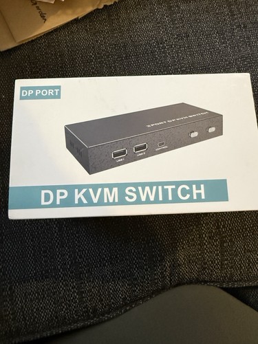 Kvm switch 2x1 displayport - kvm,