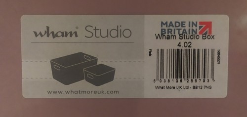 Wham studios storage box - wham,