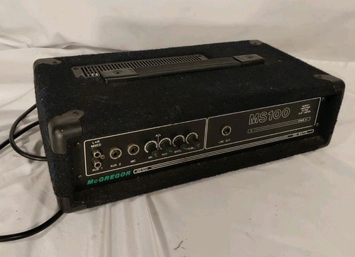 Mcgregor ms100 amplifier black - ms100,