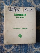 Morris Minor Workshop Manual