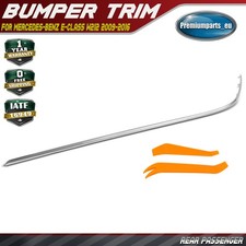 Rear left chrome bumper - chrome,