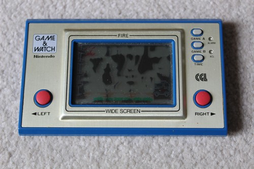 Nintendo game watch fire - game, &