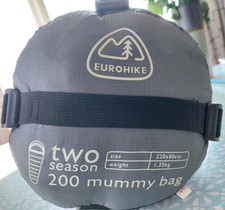 Eurohike two season 200 mummy bag size large