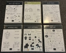 6 Stampin Up! Mixed Stamp Sets