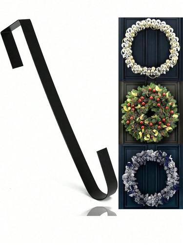 Door wreath hanger - door, christmas