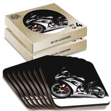 8 x Boxed Square Coasters -