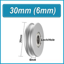 U-Groove Aluminum Pulley Wheel