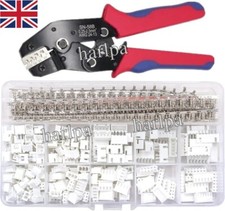 560PCS 2.54mm JST-XH Connector Kit Adapter Cable Terminal Socket M/F 2/3/4/5 PIN