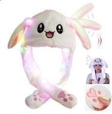 White Bunny Hat Light Up Cute