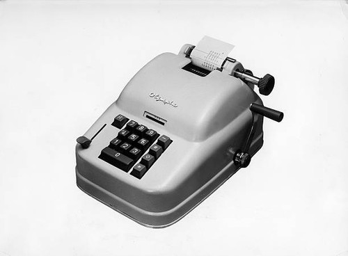 New hand held adding - , machine