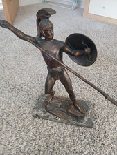 Saint George Roman Soldier Statue Bronze Finish