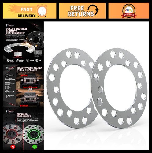 6x5 wheel spacers 12mm - wheel,